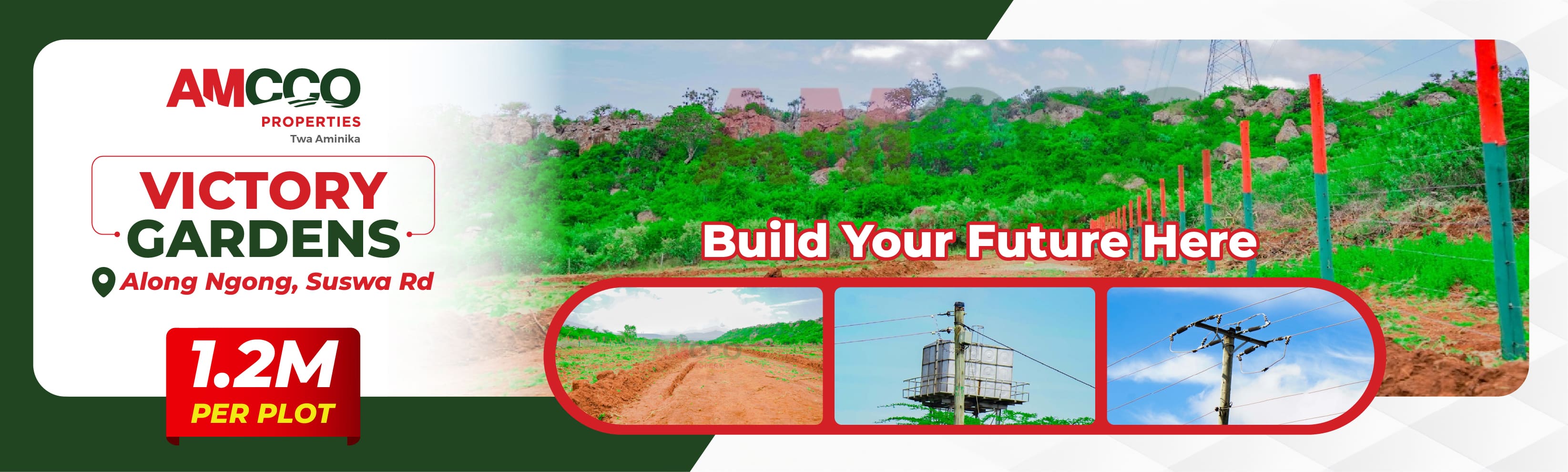 Affordable plots for sale in Nairobi, Kikuyu, Ngong.
